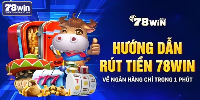 Hướng dẫn rút tiền 78win theo các phương thức hỗ trợ hiện nay