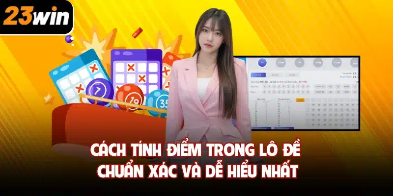 Cách tính điểm trong lô đề